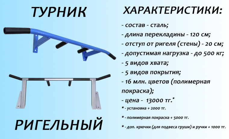 Перекладина длиной. Длина перекладины.