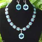КОЛЬЕ И СЕРЬГИ ИЗ НАТУРАЛЬНЫХ САМОЦВЕТОВ.