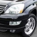 Передние и задние бамперы на Lexus GX 470 и RX 300