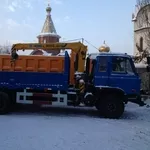 БОРТОВОЙ DONG FENG 10тонн с КМУ XCMG 3, 2 тонны