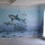 Аэрография на стенах