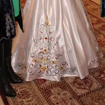 казахское национальное свадебное платье!