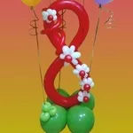 Мир воздушных шаров. Фигурки на каркасе 