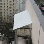 Ремонт козырьков на балконе в Алматы