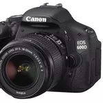 Зеркальный фотоаппарат CANON EOS 600D EF-S kit 18-55