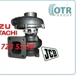 Турбина Hitachi,  JCB,  Isuzu 114400-1070