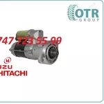 Стартер на экскаватор Hitachi Zx210,  4hk1 8980019150