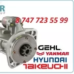 Стартер Gehl,  Yanmar 123900-77010