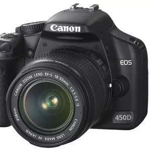 Продаю Фотоаппарат Canon 450 D с флешкой 2 гб.