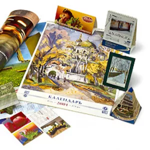 Печать календарей на 2012 год.