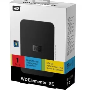РАСПРОДАЖА! HDD Western Digital Elements SE Portable 1TB 