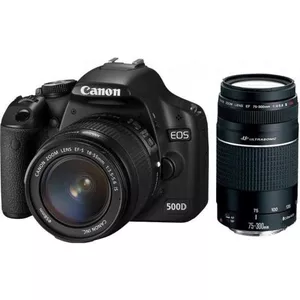 Canon 550D 18-55mm + 75-300mm новый!