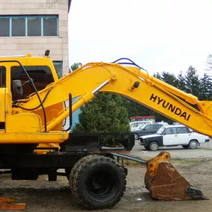 колесный экскаватор Hyundai R1400W-7,  ковш 0,  65куб.м 2005г.в.