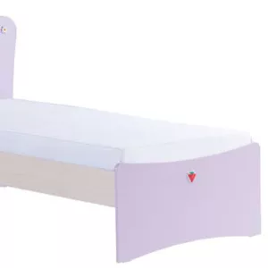детская кровать с матрасом и перегородкой
