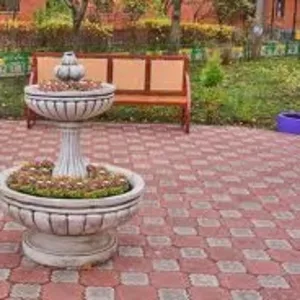 Благоустройство территории,  тротуарная плитка,  бордюры и тд..