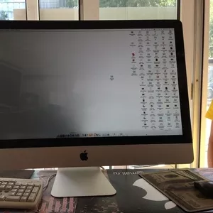 Чистка экрана iMac от пыли !