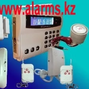 Охранная GSM сигнализация для дома ,  без монтажа и абонплаты