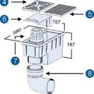 пластиковая водосточная система в алматы 250-22-40