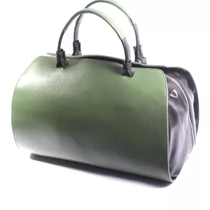 Элегантная женская сумочка,  зеленого цвета Код 5989 З