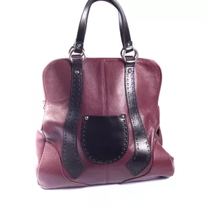 Вместительная женская сумка,  из натуральной кожи Код 5986 Б