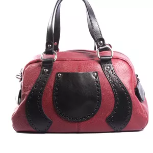 Удобная женская сумка,  натуральная кожа,  мягкая форма Код 5985- Б