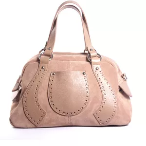 Удобная женская сумочка,  натуральная замша Код 5983 БЗ