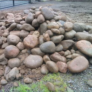 Камень бутовый – булыжник - валун речной. Доставка Зил по Алматы и обл
