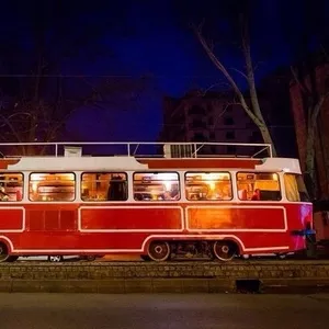 Уникальное свидании в кафе-трамвае
