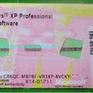 Windows XP Professional Sp 3    