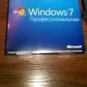 Microsoft Windows 7 pro BOX (32-64 bit) eng/rus