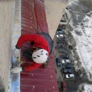Ремонт балконного козырька(быстро,  надежно) в Алматы недорого