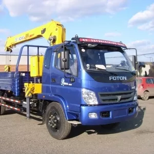  FOTON BJ1141VJPFG-S дооборудованный КМУ XCMG SQ6.3SK3Q 