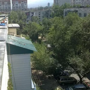 Установка крыш,  балконов. Ремонт балконных козырьков в Алматы