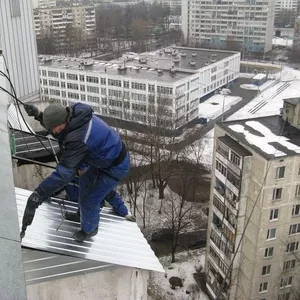 Ремонт крыши (балконного козырька) в Алматы,  Алматы недорого!