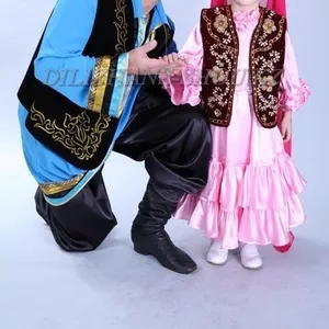 Колоритные Татарские национальные костюмы в Алматы на прокат