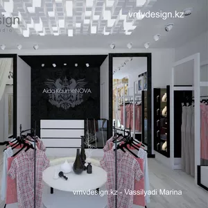 Дизайн магазина,  бутика,  бутик 