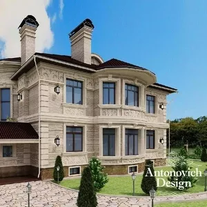 Дизайн фасада дома 