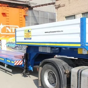 Трал 51 тонна с поворотной осью