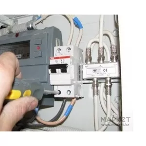 Услуга вызов ремонт люстра плита электрик Алматы  