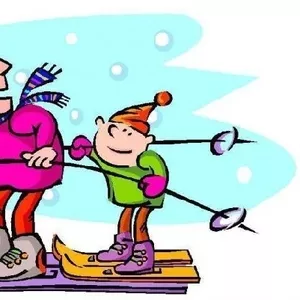 Детский лыжный лагерь