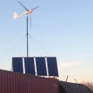 Солнечные,  ветровые и гибридные электростанции 