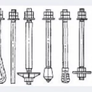Анкерные фундаментные болты ГОСТ 24379.1.80   