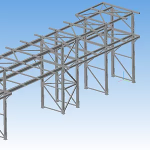 Проектирование ферм,  навесов,  других конструкций.
