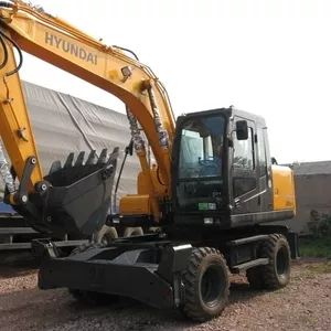 Колесный экскаватор Hyundai R1400 W7