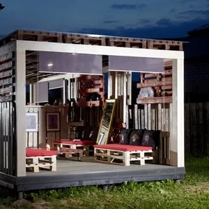 Изготовлю беседки из поддонов