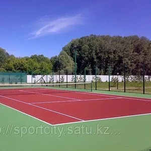 Строительство теннисных кортов