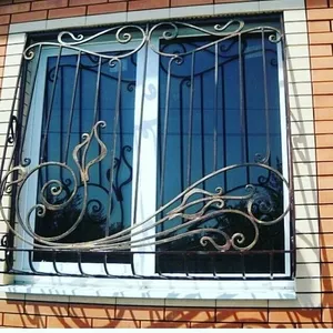 Решетки на окна накладные и встроенные