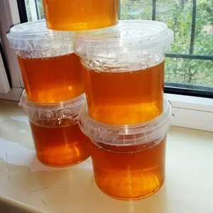 Продается мёд: степное разнотравье + хлопковый 1кг = 1300 тг