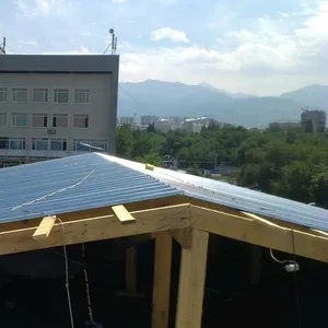Ремонт крыш,  монтаж шиферной крыши в Алматы. Лицензия