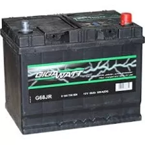 Аккумулятор Gigawatt 68 Ah с доставкой и установкой